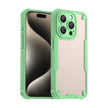 Coque de téléphone hybride PC TPU Armor Glaze pour iPhone 15 Pro Max