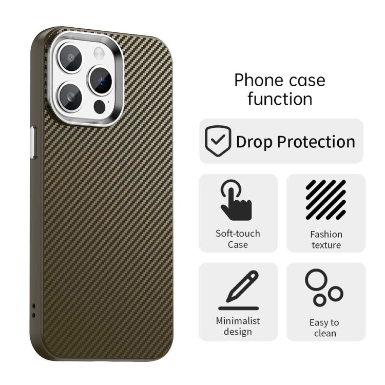 Coque de téléphone IMD en fibre de carbone