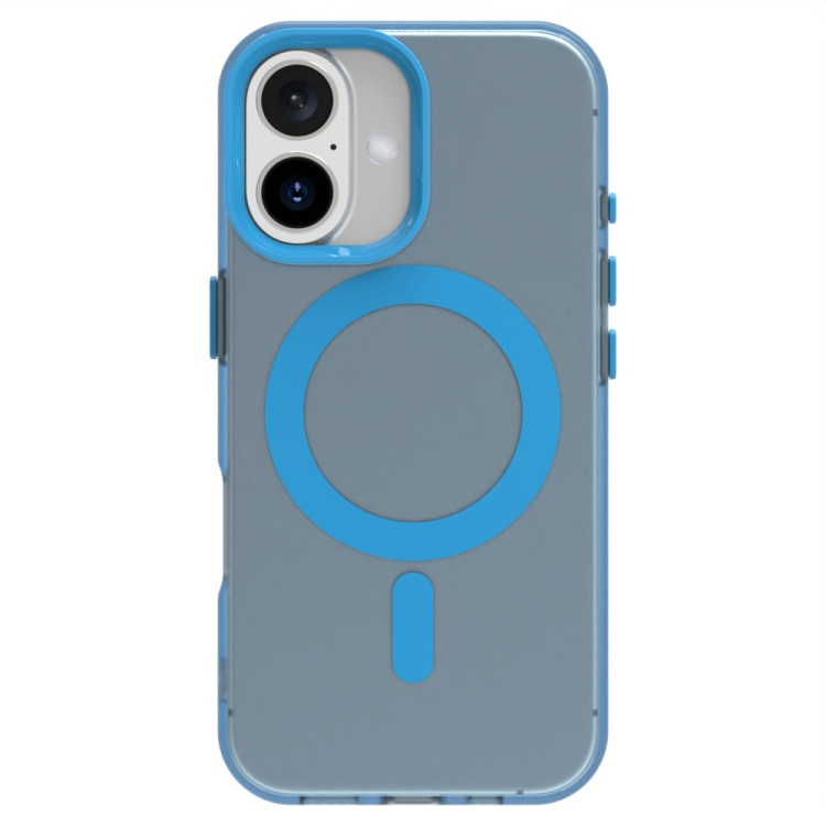 Coque de téléphone iPhone 16 Candy Magsafe PC Hybrid TPU Coque de téléphone