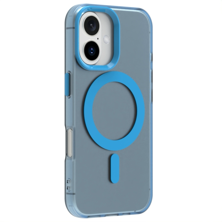 Coque de téléphone iPhone 16 Candy Magsafe PC Hybrid TPU Coque de téléphone