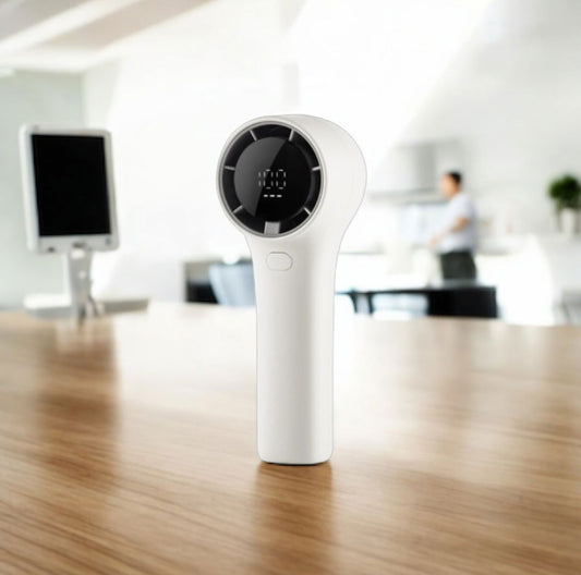 Mini ventilateur portatif à affichage numérique N606
Pro HD (blanc) - Wakeshopes