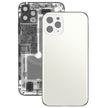 Panneau en verre du couvercle de la batterie arrière pour iPhone 11 Pro (blanc ) - Wakeshopes