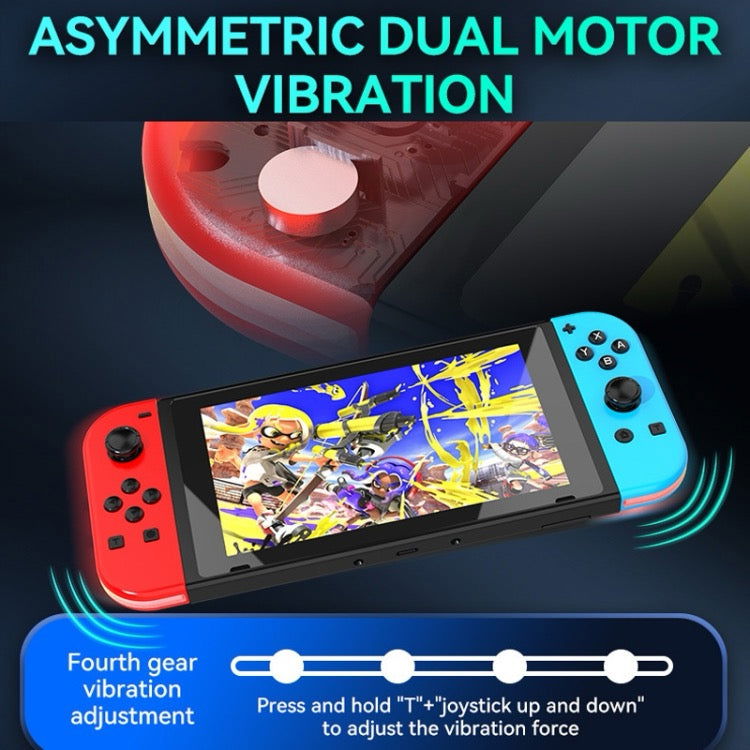Poignée gauche et droite de jeu avec lumières
RVB, sensation de corps, manette de jeu Bluetooth pour Switch/Switch OLED/Switch Pro/Switch Lite/ Switch Joycon (vert bleu ) - Wakeshopes