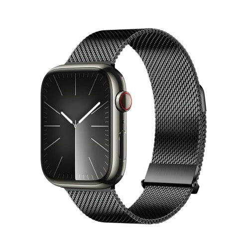 Pour Apple Watch SE 2023 44 mm DUX DUCIS Milanese Pro Series Bracelet de montre en acier inoxydable - Wakeshopes