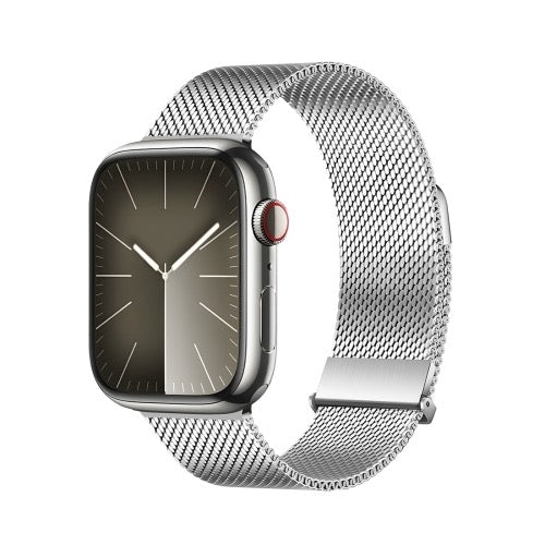 Pour Apple Watch SE 2023 44 mm DUX DUCIS Milanese Pro Series Bracelet de montre en acier inoxydable - Wakeshopes