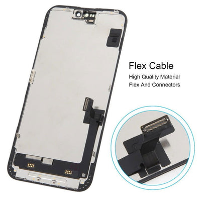 Pour iPhone 15 Plus écran LCD d'origine avec assemblage complet de numériseur - Wakeshopes