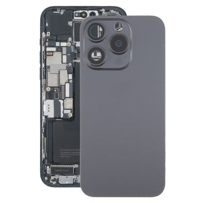 Pour iPhone 15 pro vitre arrière de la batterie avec couvercle d'objectif d'appareil photo + aimant MagSafe - Wakeshopes