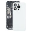 Pour iPhone 15 pro vitre arrière de la batterie avec couvercle d'objectif d'appareil photo + aimant MagSafe - Wakeshopes