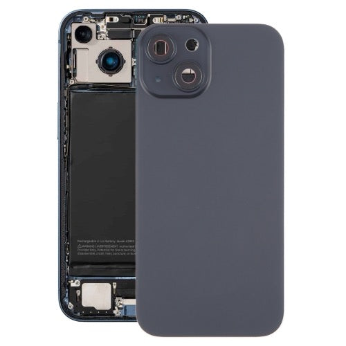 Pour iPhone 15 vitre arrière de la batterie avec couvercle d'objectif d'appareil photo + aimant MagSafe - Wakeshopes