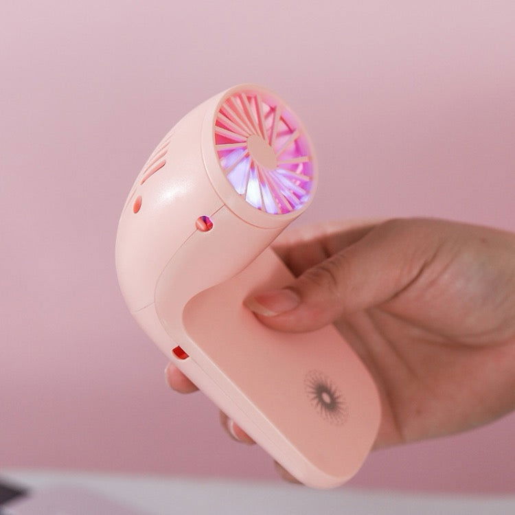 Titulaire de téléphone portable Petit ventilateur USB
Charge avec titulaire de ventilateur de bureau à la lumière respiratoire - Wakeshopes