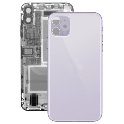Vitre arrière iPhone 11 avec logo - Wakeshopes