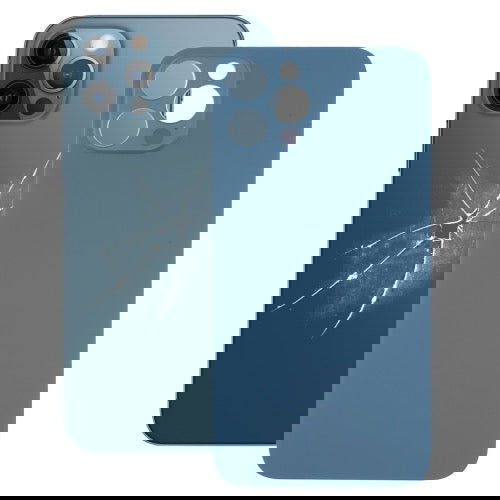 Vitre arrière pour iPhone 12 Pro avec logo - Wakeshopes