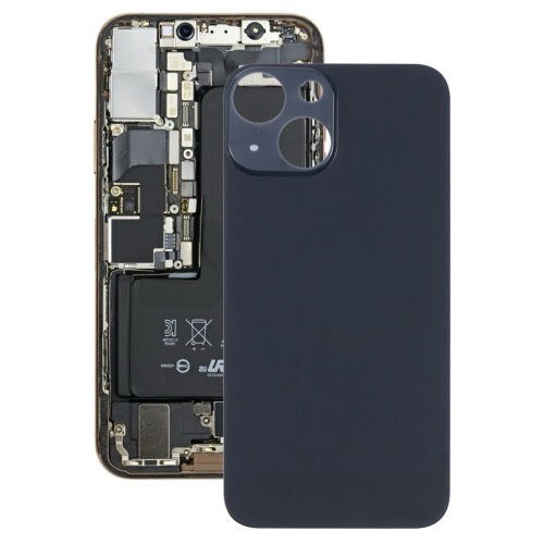 Vitre arrière pour iPhone 13 mini avec logo - Wakeshopes