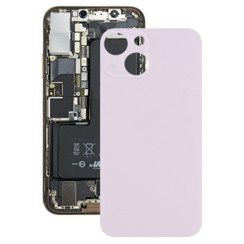 Vitre arrière pour iPhone 13 mini avec logo - Wakeshopes