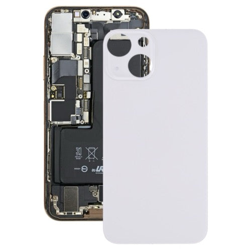 Vitre arrière pour iPhone 13 mini avec logo - Wakeshopes